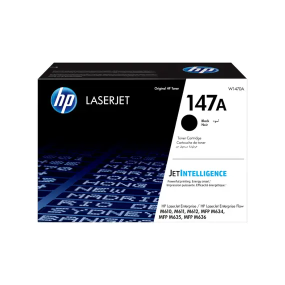Toner HP 147A Preto W1470A - Compatível com Impressoras HP - 10.500 páginas | bluepixel.pt