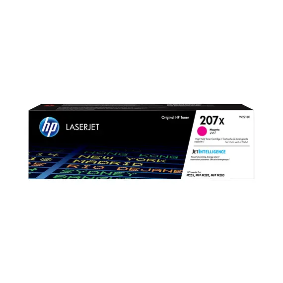 Toner HP 207X Magenta W2213X - Alta Capacidade para Impressoras HP | bluepixel.pt