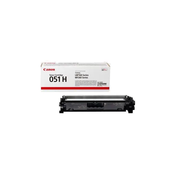 Toner Canon 051H Preto 2169C002 - Alta Capacidade para Impressoras Canon | bluepixel.pt