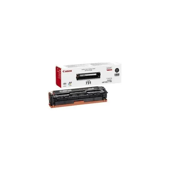 Toner Canon 731 Preto 6272B002 - Compatível com Impressoras Canon - 1400 páginas