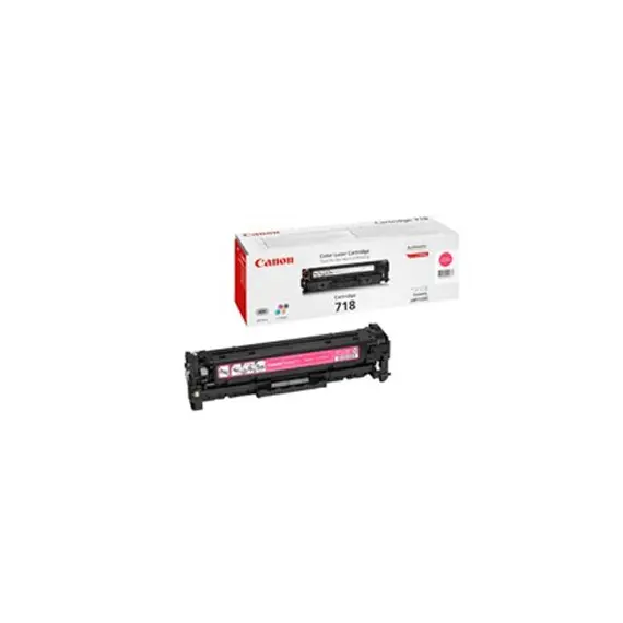 Toner Canon 718 Magenta 2660B002 - Alta qualidade e rendimento para impressoras Canon | bluepixel.pt