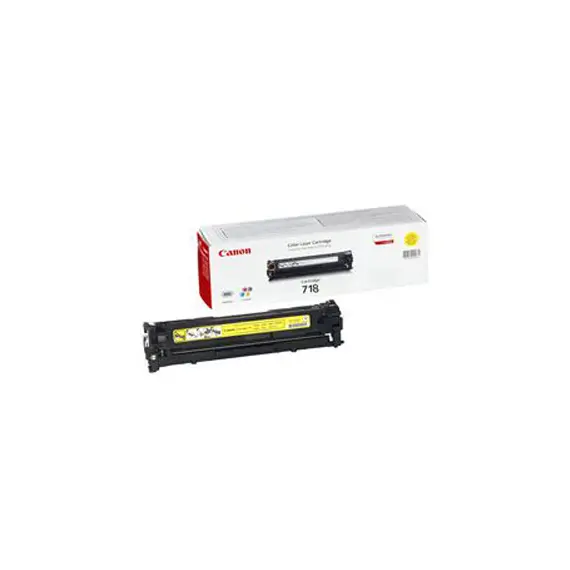 Toner Canon 718 Amarelo 2659B002 - Capacidade para 2900 páginas | Loja BluePixel