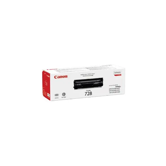 Toner Canon 728 Preto 3500B002 - Rendimento 2100 páginas | BluePixel.pt