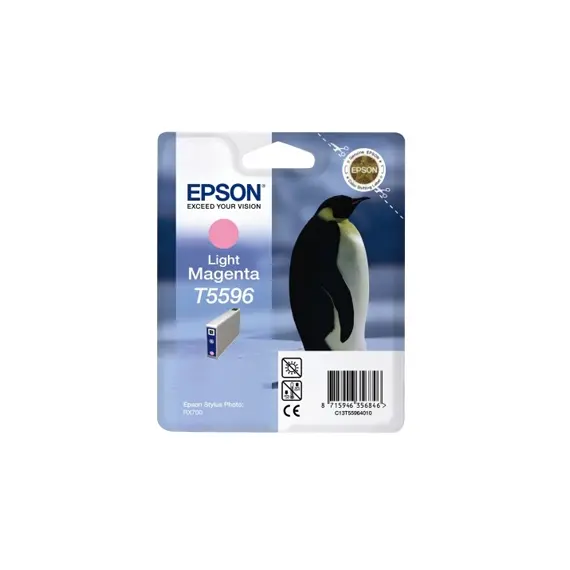 Tinteiro Epson T5596 Magenta Claro 13ml | Compatível com Impressoras Epson | Loja BluePixel