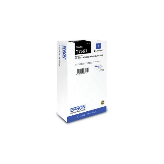 Tinteiro Epson T7561 Preto 50ml - Impressão de Alta Qualidade na bluepixel.pt