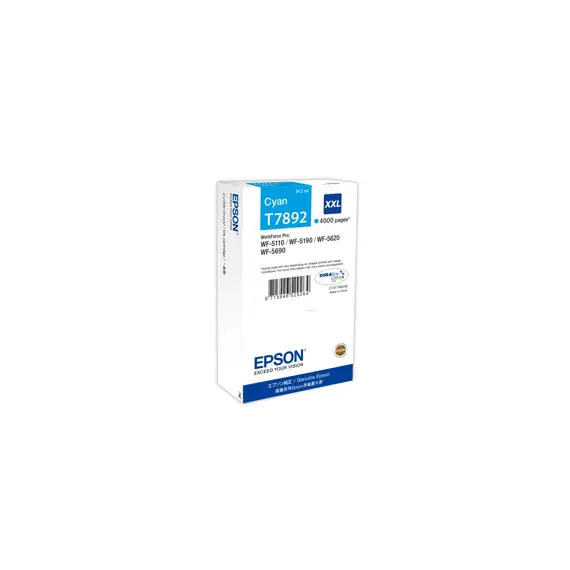 Tinteiro Epson T7892 Azul 34,2ml - Impressões de Qualidade na BluePixel