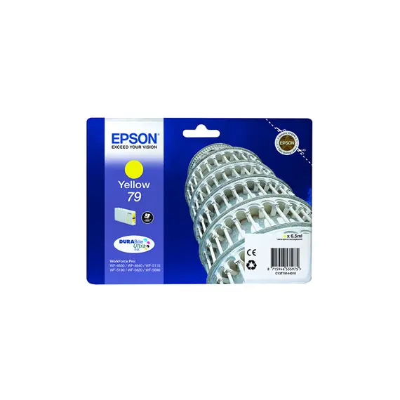 Tinteiro Epson 79 Amarelo C13T79144010 - 6,5ml para Impressoras Epson - BluePixel.pt