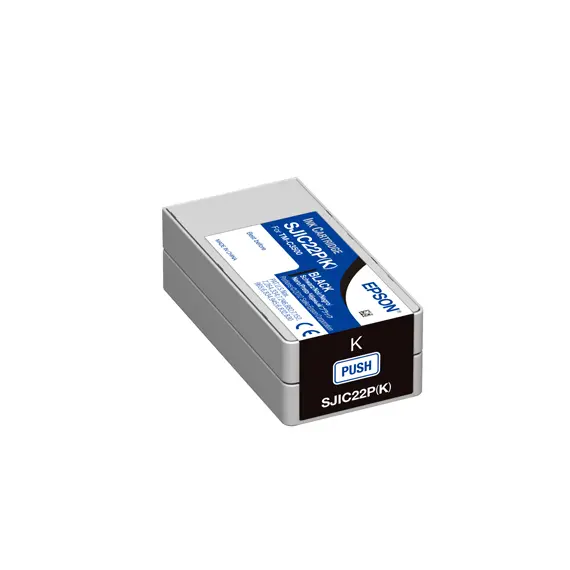 Tinteiro Epson SJIC22P Preto 33ml | Compatível com Impressoras Epson | Loja BluePixel