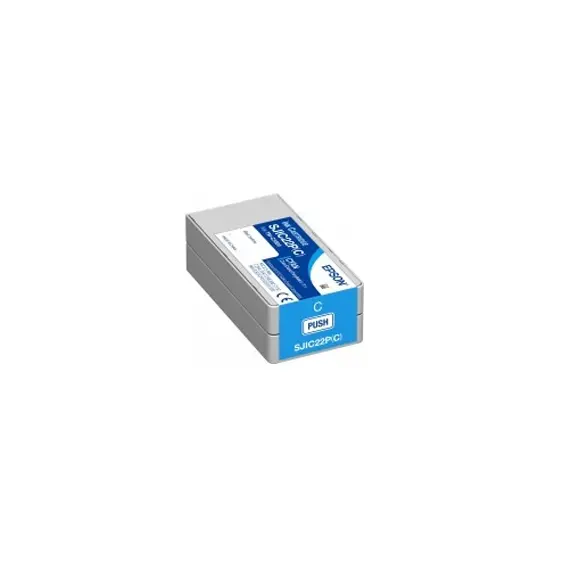 Tinteiro Epson SJIC22P Azul 32,5ml - Compatível com Impressoras Epson | BluePixel.pt