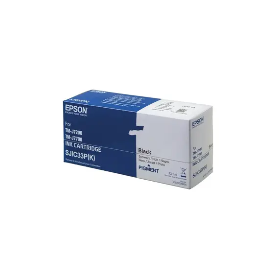 Tinteiro Epson SJIC33P Preto C33S020700 - Alta Qualidade para Impressoras Epson na BluePixel.pt