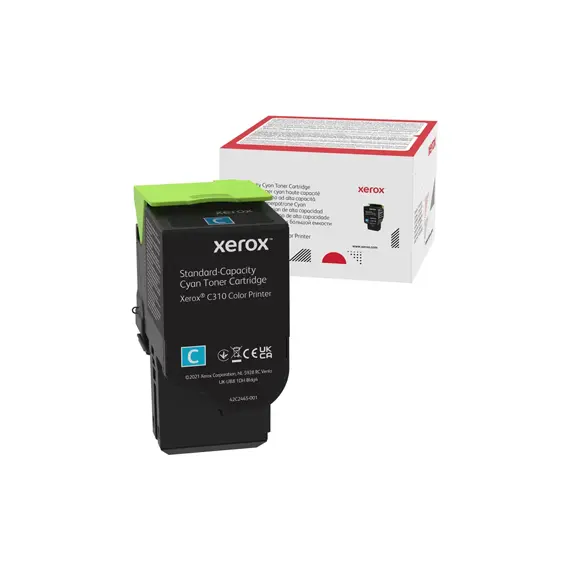 Toner Xerox Azul 006R04357 - Compatível com Impressoras Xerox - Alta Capacidade de 2000 Páginas | bluepixel.pt