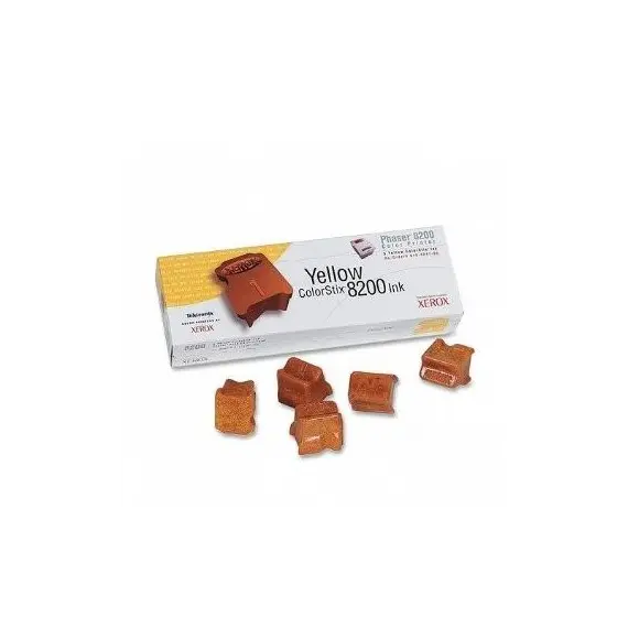 Cartucho Color Stick Xerox Amarelo 016204700 - Pack com 5 unidades | Loja BluePixel