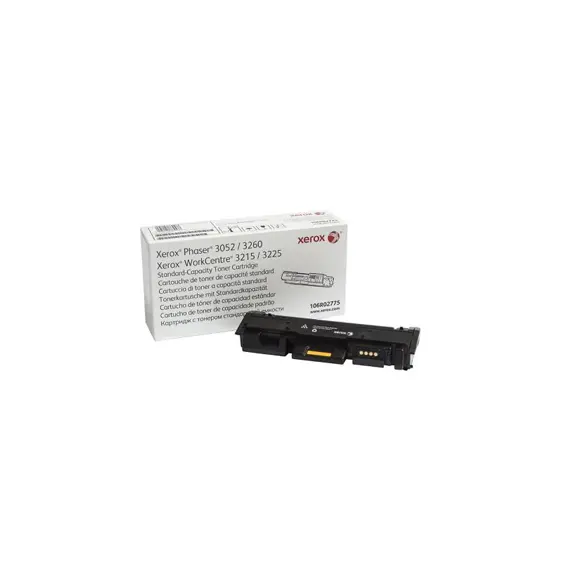 Toner Xerox Preto 106R02775 - Capacidade para 1500 páginas | Loja BluePixel