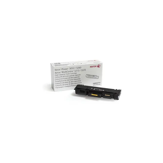 Toner Xerox Preto 106R02777 - Capacidade para 3000 páginas | Loja BluePixel