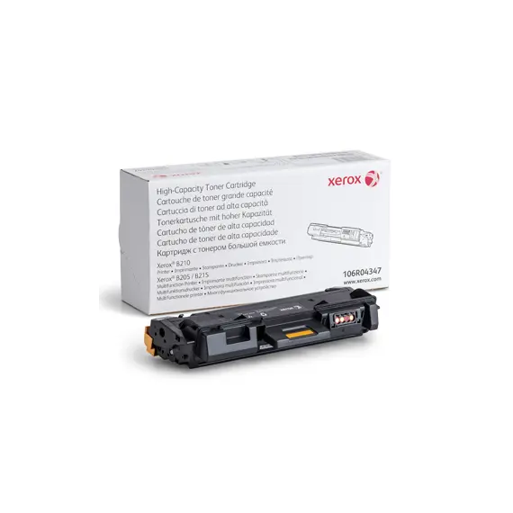 Toner Xerox Preto 106R04347 - Capacidade para 3000 páginas | Loja BluePixel