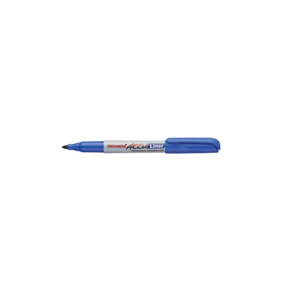 Marcador Médio MonAmi AccuLiner X-Fine Azul 1un - Escrita Precisa e Duradoura | bluepixel.pt