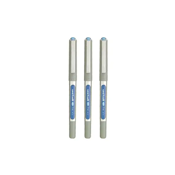 Marcador Roller UniBall Eye Fine UB157 0,7mm Azul - Pack de 3 | Loja BluePixel