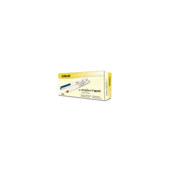 Marcador Fino Pointer FLPT 0,3mm Azul DOLLAR - 10 Unidades | Loja BluePixel
