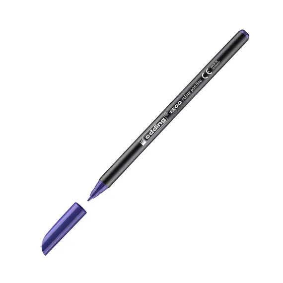 Marcador Médio Edding 1200 Violeta 1mm | Ferramentas de Escrita de Qualidade na bluepixel.pt