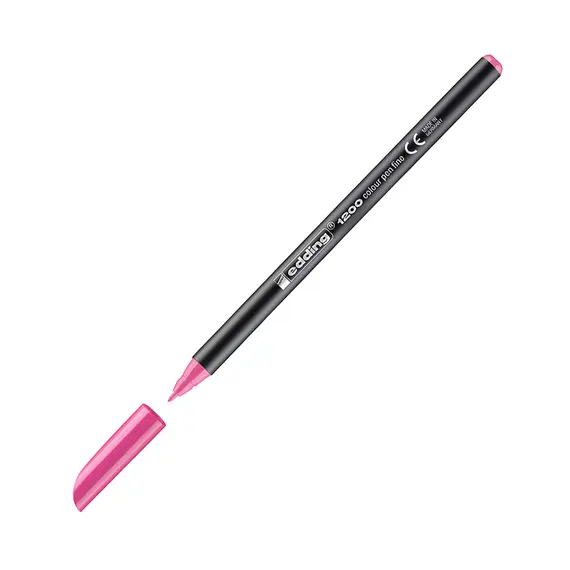 Marcador Médio Edding 1200 Rosa 1mm - Escreva com Precisão na bluepixel.pt