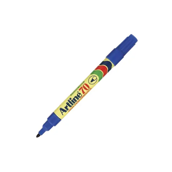 Marcador Permanente Médio Artline 70 1,5mm Azul - Compra Online na BluePixel.pt
