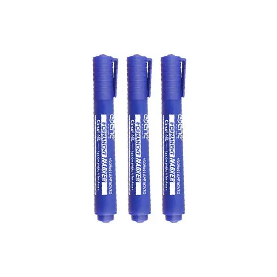 Marcador Permanente Grosso Epene EP11-2002 2mm Azul - Pack de 3 | BluePixel.pt