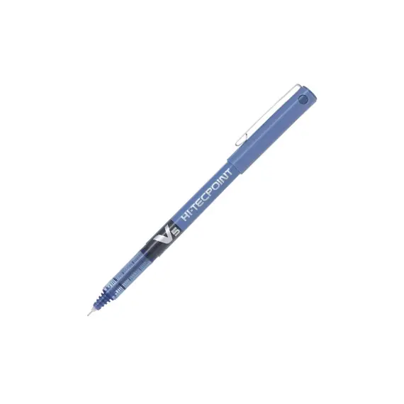 Marcador Roller Pilot V5 0,5mm Azul - Escrita Precisa e Confortável | bluepixel.pt