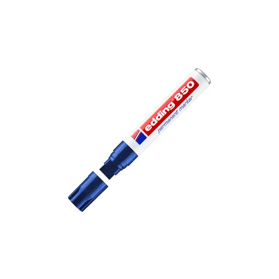 Marcador Permanente Grosso Edding 850 Azul 5-15mm | Loja BluePixel