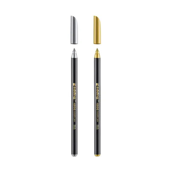 Marcador Médio Edding 1200 1mm - Pack de 2 Cores | Loja BluePixel