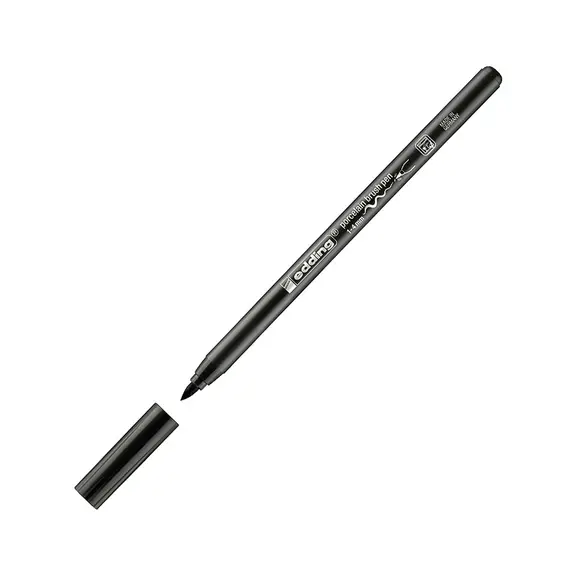 Marcador Porcelana Edding 4200 1-4mm Preto | Ferramentas de Arte e Decoração