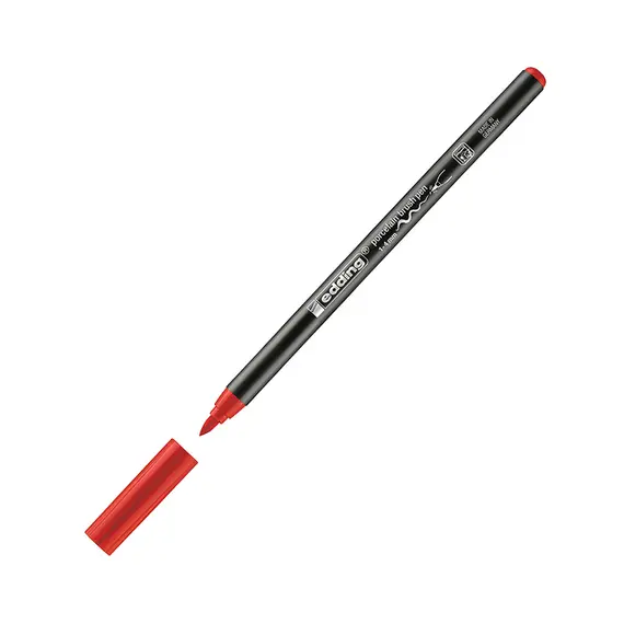 Marcador Porcelana Edding 4200 Vermelho 1-4mm | Decoração e Personalização