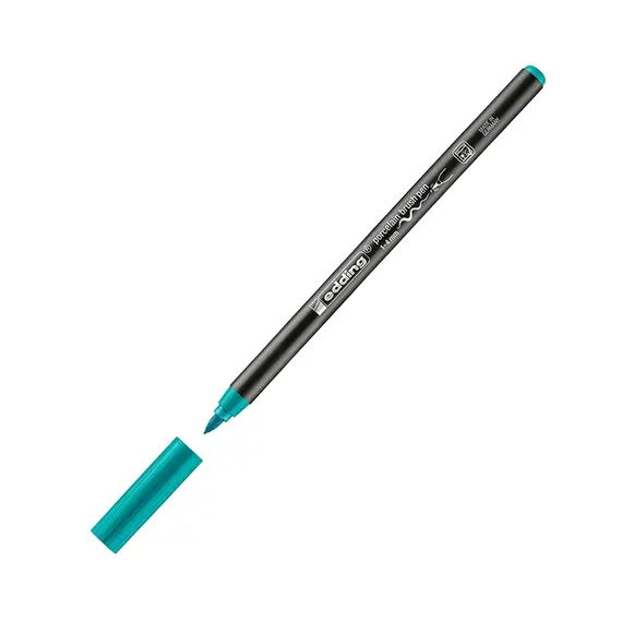 Marcador Porcelana Edding 4200 1-4mm Turquesa | Alta Qualidade para Decoração em Porcelana