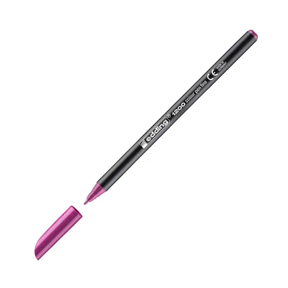 Marcador Médio Edding 1200 1mm Roxo | Ferramenta de Escrita de Qualidade na bluepixel.pt