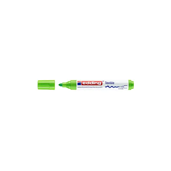 Marcador Tecidos Edding 4500 2-3mm Verde Claro | Loja BluePixel