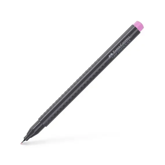 Marcador Fino Faber-Castell 0,4mm Magenta | Material de Escritura e Arte na bluepixel.pt