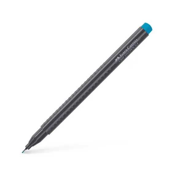 Marcador Fino Faber-Castell 0,4mm Turquesa Cobalto | Loja BluePixel.pt