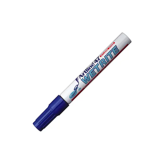 Marcador Superfícies Molhadas Artline 47 Azul - Marca ARTLINE | Loja BluePixel