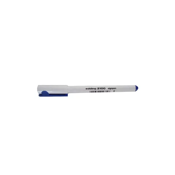 Marcador Fino Edding 2100 0,3mm Azul - Escrita Precisa e Profissional | bluepixel.pt