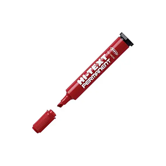 FIBRACOLOR Marcador Grosso Hi-Text 830PC 4,5mm Vermelho | Loja online bluepixel.pt