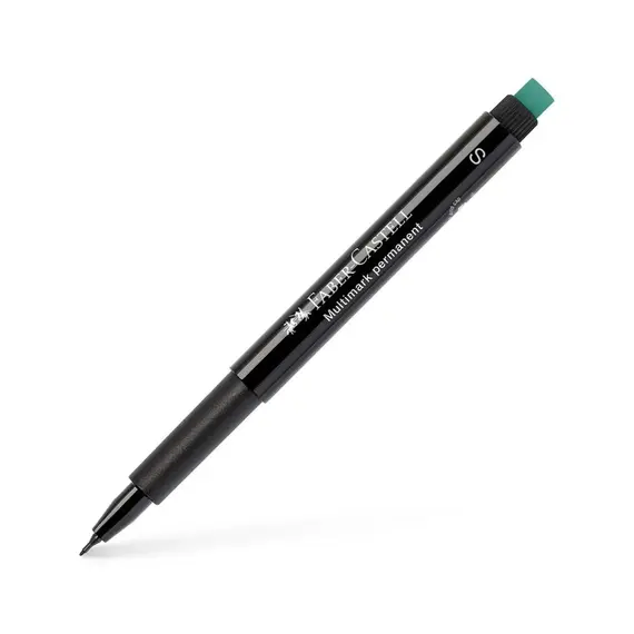 Marcador Permanente SuperFino 0,4mm Preto Faber-Castell | Loja BluePixel