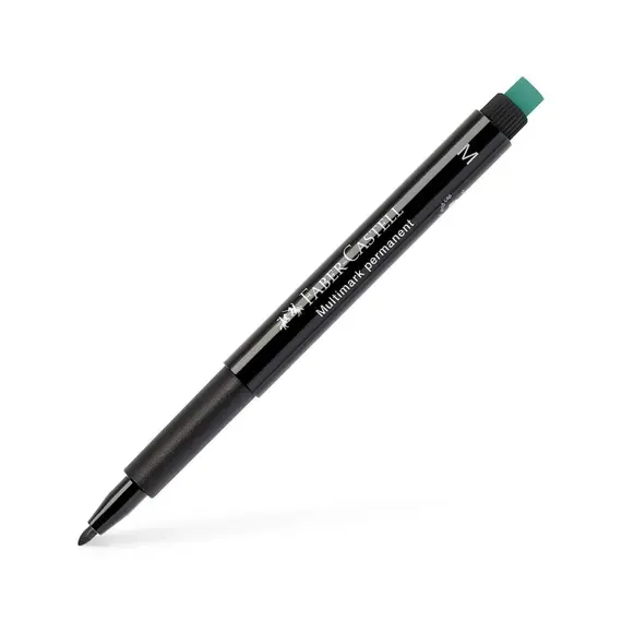 Marcador Permanente Médio Faber-Castell 0,9mm Preto | Loja BluePixel.pt