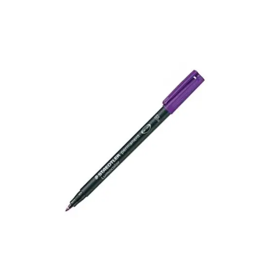 Marcador Permanente Fino Lumocolor 318F Violeta STAEDTLER | Loja BluePixel.pt