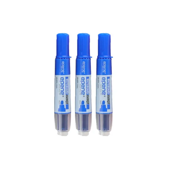 Marcador de Quadros Brancos Epene EP12-0341 1,9mm Azul - Pack de 3 | BluePixel.pt