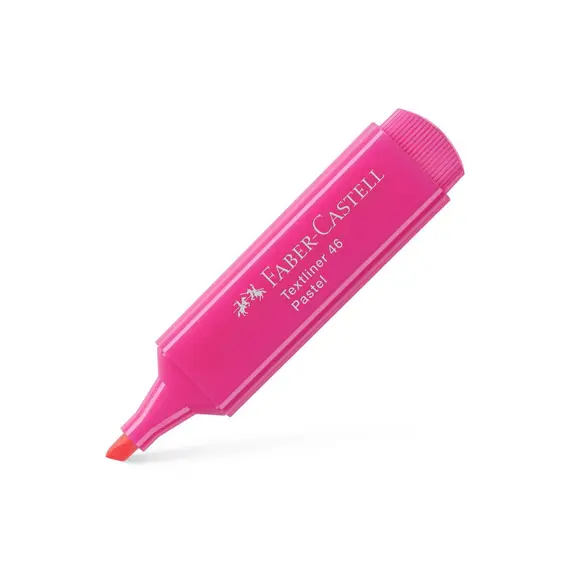 Marcador Fluorescente Faber Textliner 46 Rosa Pastel - Pack de 10 | Faber-Castell