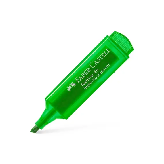 Marcador Fluorescente Faber Textliner 46 Verde - Pack de 10 unidades | Faber-Castell Portugal