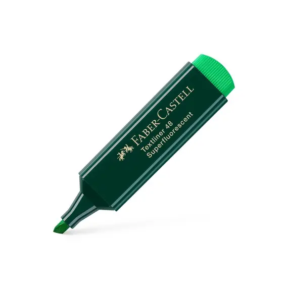 Marcador Fluorescente Faber Textliner 48 Verde - Pack de 10 unidades | Faber-Castell