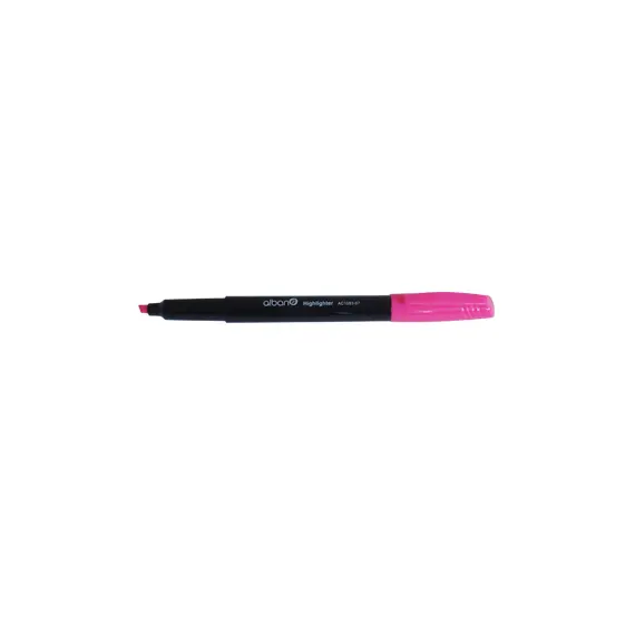 Marcador Fluorescente Alban AC1083-07 Rosa | Material Escolar de Qualidade na bluepixel.pt