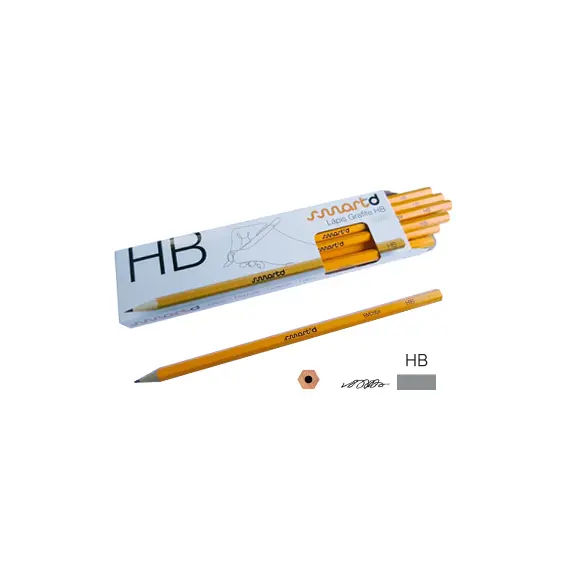 Lápis Grafite HB SmartD Cx 12un - Material Escolar de Qualidade na bluepixel.pt