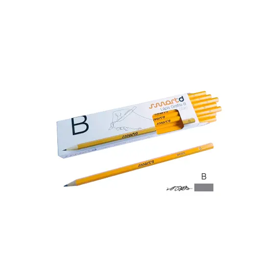 Lápis Grafite B SmartD Caixa 12 Unidades | Material Escolar de Qualidade na bluepixel.pt