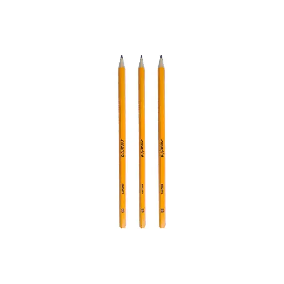 Lápis Grafite 6B SmartD Blister 3un - Material de Escrita e Desenho de Alta Qualidade